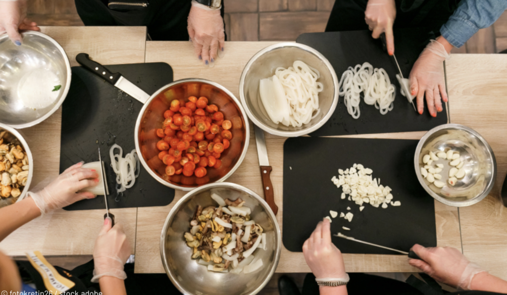 Atelier cuisine anti-gaspillage pour étudiants en précarité