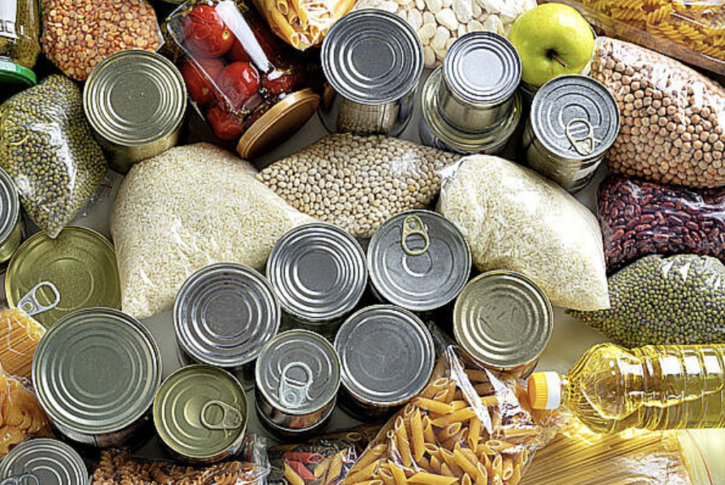 Reconditionnement de dons alimentaires